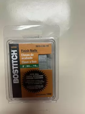 SB16-2 BOSTITCH Finish Nails Bright