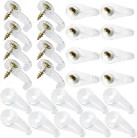 GDRCPMS-C40 GLASS Bairong Door Retainer Clips Kit