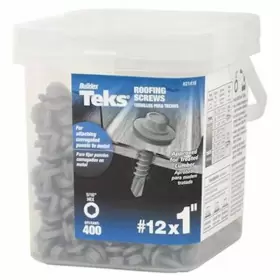 21418 ITW Teks Hex Washer Head Drill Roofing Screws