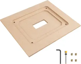 RTS020 PLATE Router Table Template Mdf Routing Kit