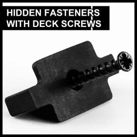 CLIPS-12 BUCHERRY Hidden Fasteners Deck Fastening Decking #2
