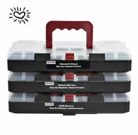 2008291 BULLDOG HARDWARE Steel Fastener Organizer Kit