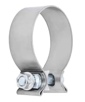 1420PQGKGZD001 BYLIKEHO Steel Exhaust Clamp Muffler Seal Car