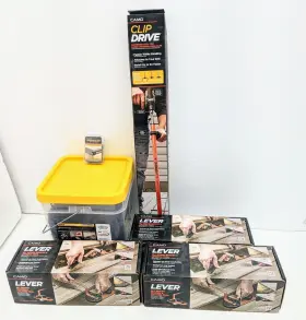 0345112 CAMO Deck Box Hidden Fastener Decking Kit #2