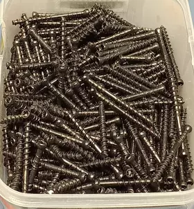 0345228S CAMO Edge Deck Screws Steel Covers #2