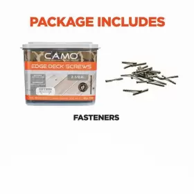 0345244S CAMO Hidden Edge Deck Fasteners Screw Steel Trimhead #3