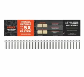 0395010 CAMO Drive Collated Edge Deck Screws Bit