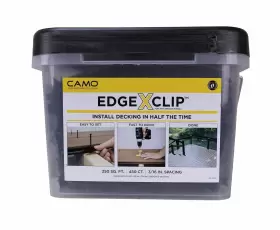 344559 CAMO Edge Clip Hidden Deck Fasteners Quickly