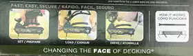 345001 CAMO Marksman Edge Deck Fastening #2