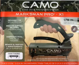 345001 CAMO Marksman Edge Deck Fastening