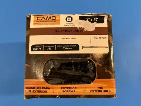 363174 CAMO Head Square Drive Deck Screw Box