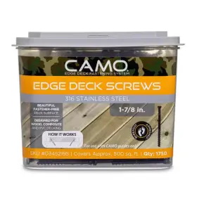 445022815875 CAMO Steel Exterior Decking Screw Edge Hidden