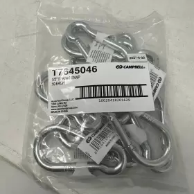 T7645046 CAMPBELL Spring Snap Link Zinc Finish