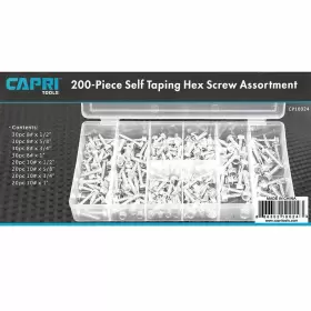 733353456384 CAPRI TOOLS Hex Tapping Screw #3