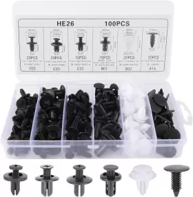 445029970966 CAR BUMPER CLIPS Tornillos Plasticos Para Carros