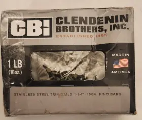 5TA504 CBI CLENDENIN BROTHERS INC Steel Nails Ring Barb