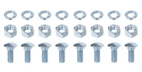 BUMPER-BOLTS-02 CHENACC Front Rear Capped Round Head Zinc Kit