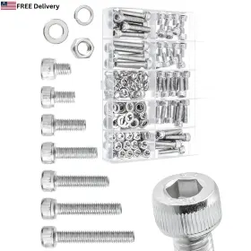 756488 CHH Screws Steel Hex Head Bolts Nuts Washers Fasteners
