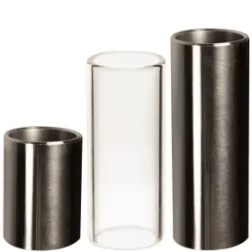 CC-SLIDE-3PK CHROMACAST Guitar Pack Chromed Steel Glass
