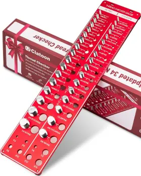 NABTC1 CLATOON Updated Nut Bolt Thread Checker Gauge