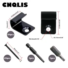 744759634726 CNQLIS Steel Start Clips Deck Concealed #2