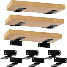 657381836911 CONNOO Floating Shelf Brackets Hidden