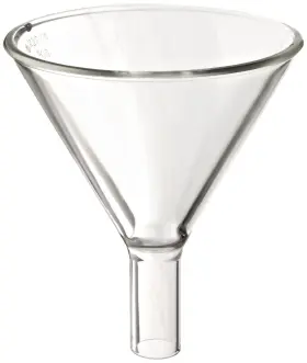 6220-100 CORNING Pyrex Borosilicate Glass Powder Funnel Pack