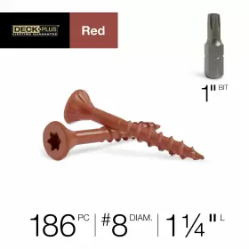 038902066176 DECK PLUS Wood Screws Box #2