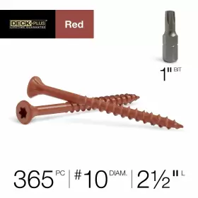 038902066459 DECK PLUS Wood Screws Box #2