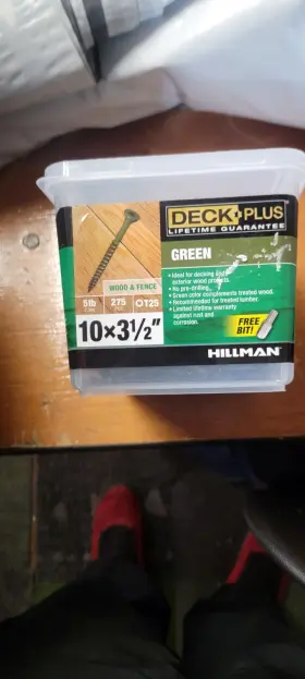 48408 DECK PLUS Wood Screws Box
