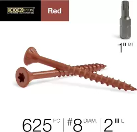 696394976672 DECK PLUS Wood Screws Box #2