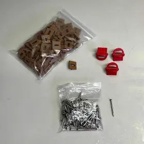 IC100EXS-SBR DECK WISE Pack Ipe Clip Hidden Fasteners Grooved