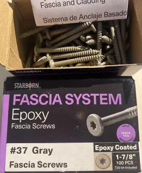 FSC37L10188 DECKFAST Fascia Epoxy Coated