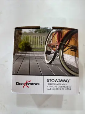 206795 DECKORATORS Stowaway Hidden Deck Fasteners Covers Sqft
