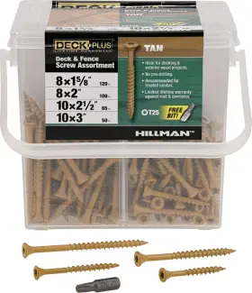 590849 DECKPLUS Deck Fence Screw