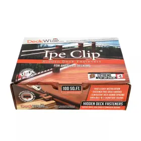445019069007 DECKWISE Extremes Ipe Clip Biscuit Hidden Deck