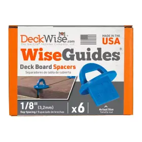 705353107030 DECKWISE Wiseguides Gap Deck Board Spacer Hidden
