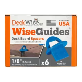 705353900501 DECKWISE Wiseguides Gap Deck Board Spacer Hidden