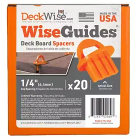 812637020807 DECKWISE Deck Board Spacers Gap Spacing