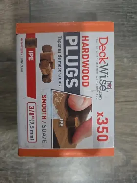 812637022870 DECKWISE Ipe Plugs Extreme #2