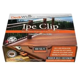812637024195 DECKWISE Ipe Clip Extreme Kd Spacing Hidden Deck