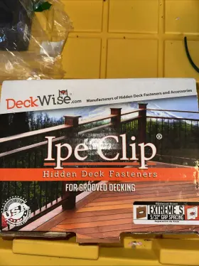 DW024782 DECKWISE Hidden Fastener Ipe Clip Biscuit Hardwoods