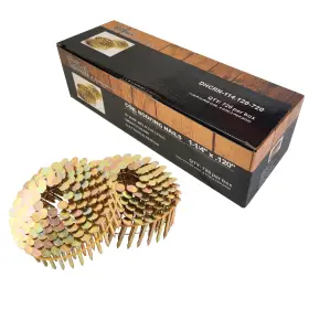 DHCRN-114.120-720 DECOREX HARDWARE Coil Roofing Nails Electro