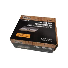 DHSNR-314.131 DECOREX HARDWARE Ring Shank Framing Nails Paper
