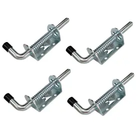MA65-T4 DEERGO Spring Gate Latch Pin Zinc Steel Barrel Bolt