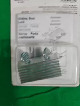 U9805 DEFENDER SECURITY Double Thumbscrew Sliding Door Lock #3