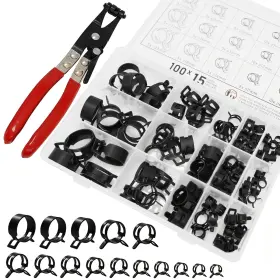 797465726186 DEHHOO Spring Hose Clamp Swivel Pliers Tensi Kit