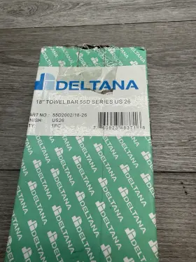 55D2002-18-26 DELTANA Towel Bar Single