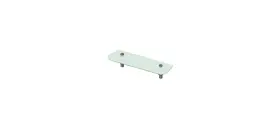BBS1575-10B DELTANA Sobe Frosted Glass Shampoo Shelf Oil