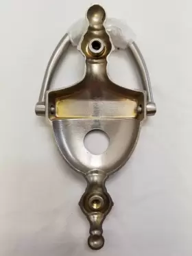 DKV6RU15 DELTANA Door Knocker Victorian Rope Design Viewer #3